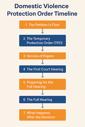 Domestic Violence Protection Orders Timeline